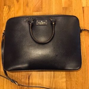 Kate spade leather computer bag